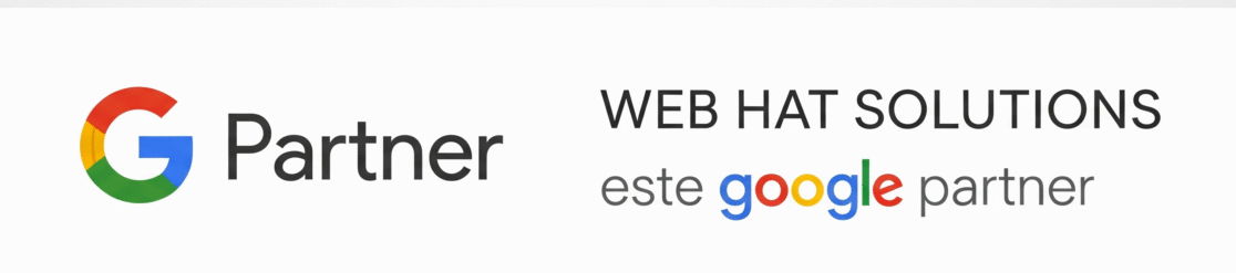 Web Hat Solutions este Google Partner