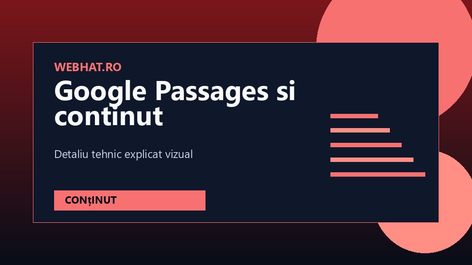 Diagramă despre secțiuni clare, subtitluri și fragmente de conținut